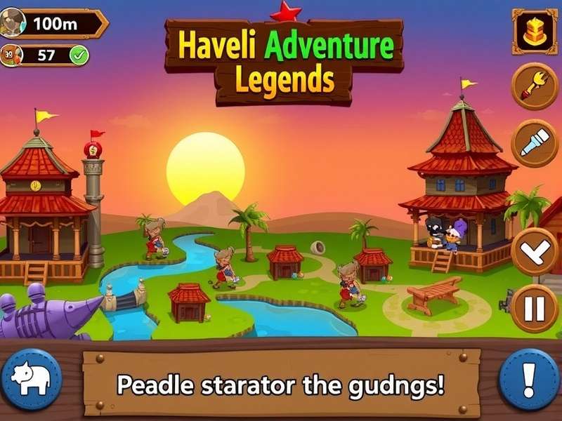 Haveli Adventure Legends Game Screenshot